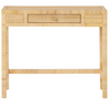 SINGLE PEELED RATTAN CONSOLE - Natural
