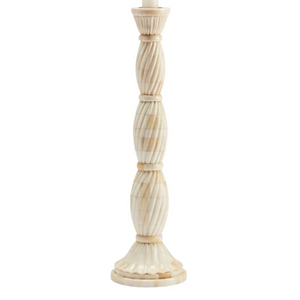 TWISTED BONE CANDLESTICK