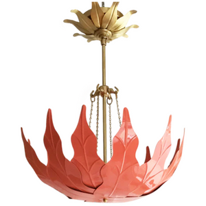 PINK PETAL CHANDELIER