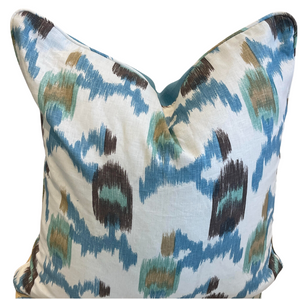 MULTICOLOR IKAT PILLOW