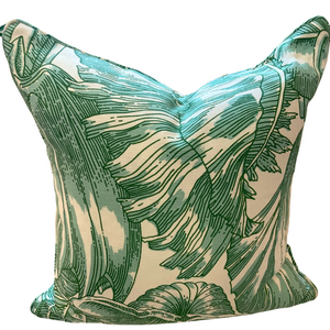 NASSAU CARIBBEAN GREEN INDOOR PILLOW