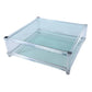 MID CENTURY MODERN TWO TIER LUCITE AND GLASS COFFEE TABLE