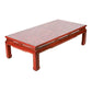 OXBLOOD LACQUERED CHINOISERIE COFFEE TABLE
