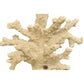 PAIR OF WHITE CORAL FORM TABLE LAMPS