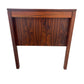 MODERNIST ROSEWOOD DESK WITH FOUR DRAWERS