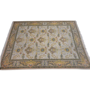 OCHRE & GRAY ORIENTAL ROOM SIZE RUG