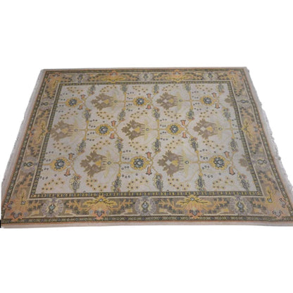 OCHRE & GRAY ORIENTAL ROOM SIZE RUG