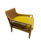 DESSIN FOURNIR CUSTOM GILT BAMBOO CHAIR