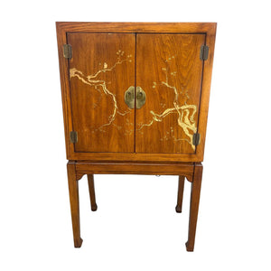 VINTAGE CHINOISERIE BAR OR SMALL MEDIA CABINET