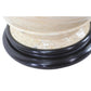 CREAM POTTERY TABLE LAMP, JOHN THOMPSON