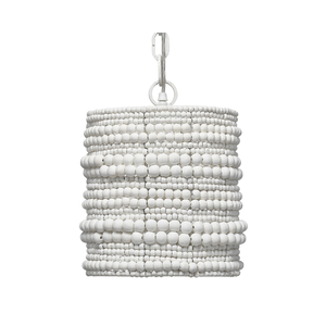 HANDCARVED BEADED PENDANT