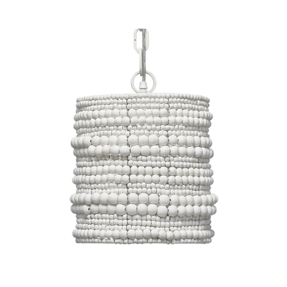 HANDCARVED BEADED PENDANT