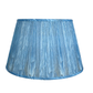BLUE SHIRRED PLEATED SOFT BACK SHADE
