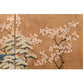 VINTAGE JAPANESE FOUR PANEL HAND PAINTED BYOBU SCREEN