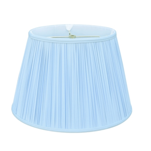 SOLID EMPIRE PLEATED LAMPSHADE