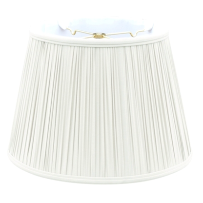 SOLID EMPIRE PLEATED LAMPSHADE