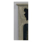 VINTAGE PAINTED LOUIS XV STYLE SHELL MIRROR