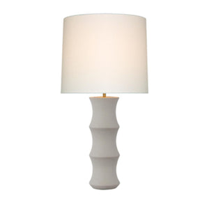 POROUS FAUX BAMBOO TABLE LAMP