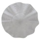 MID 20TH CENTURY PLASTER SHELL FORM PENDANT LIGHT IN SERGE ROCHE STYLE, LARGE