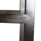 PAIR DESSIN FOURNIR TALL ESPRESSO STAINED OAK ETAGERES