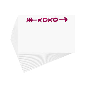 XOXO LARGE DESK NOTE PAD