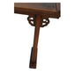 CHINESE HARDWOOD ALTAR TABLE, MING DYNASTY STYLE WITH FRETWORK