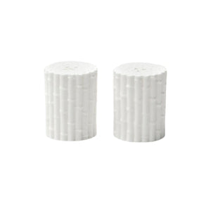 PAIR OF MINI PORCELAIN SALT & PEPPER SHAKERS