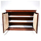 19th C. REGENCY STYLE MAHOGANY TWO DOOR SIDEBOARD CHIFFONIER