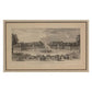 A PAIR OF CONTINENTAL ENGRAVINGS IN SILVER FRAMES