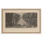A PAIR OF CONTINENTAL ENGRAVINGS IN SILVER FRAMES