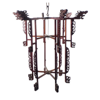 ASIAN ROSEWOOD LANTERN