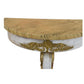 19TH CENTURY CARVED WOOD WALL MOUNTED CONSOLE