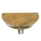 19TH CENTURY CARVED WOOD WALL MOUNTED CONSOLE