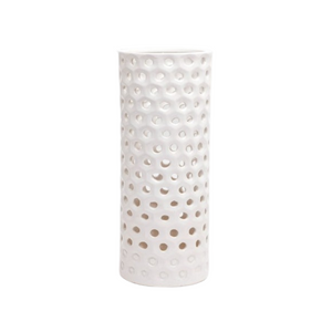 CERAMIC HONEYCOMB UMBRELLA STAND