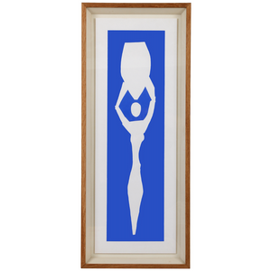 LARGE CUSTOM FRAMED HENRI MATISSE PRINT