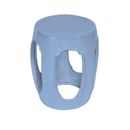 BLANC DE CHINE MING STYLE GARDEN STOOL