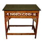 PAIR OF VINTAGE BAMBOO FRETWORK CONSOLES