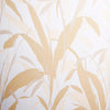 MEADOW REED WALLPAPER - TAN ON WHITE