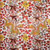 FORBIDDEN CITY WALLPAPER - CHINESE RED ON WHITE