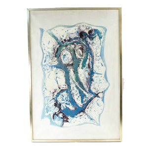 SIGNED BRAZILIAN ABSTRACT, Circa 1960