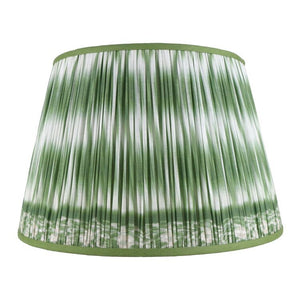 SILK IKAT SHIRRED LAMP SHADE