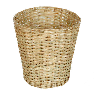 RATTAN WASTE BASKET
