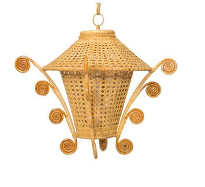 WHIMSICAL RATTAN LANTERN