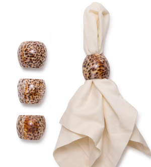 Set of 4 Tiger Napkin Holders