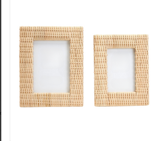 WICKER WEAVE FRAME