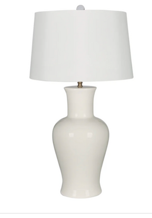 CERAMIC BASIC VASE TABLE lamp