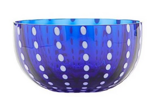 SET OF 4 COBALT BLUE SMALL BOWLS