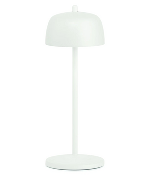 ROUND TOP RECHARGEABLE BATTERY OPERATED WHITE LAMP