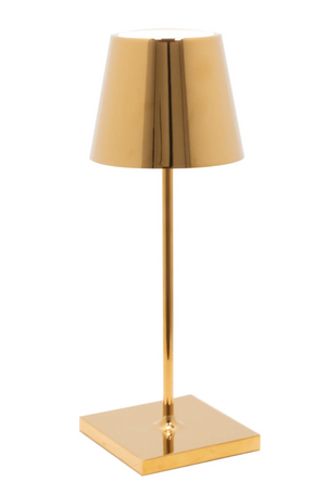 GOLD  BATTERY OPERATED MIN LAMP