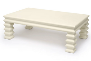 WIGGLE COFFEE TABLE IVORY